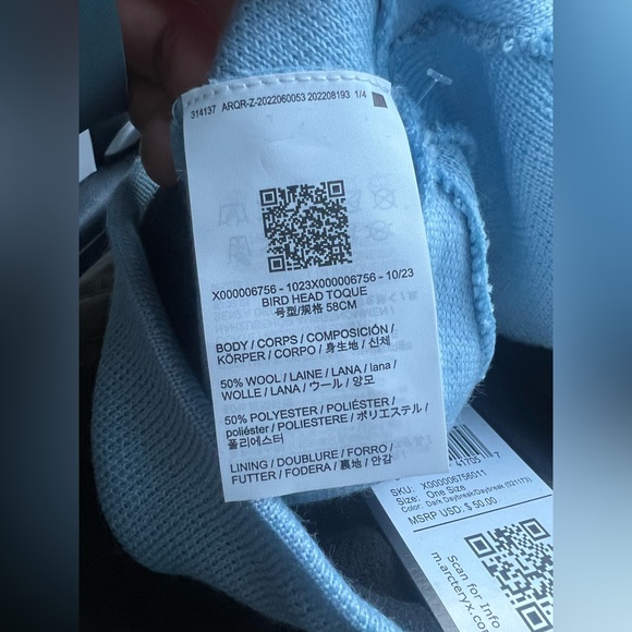 COPY - Arcteryx Bird Head Toque Baby Blue - Picture 3 of 4